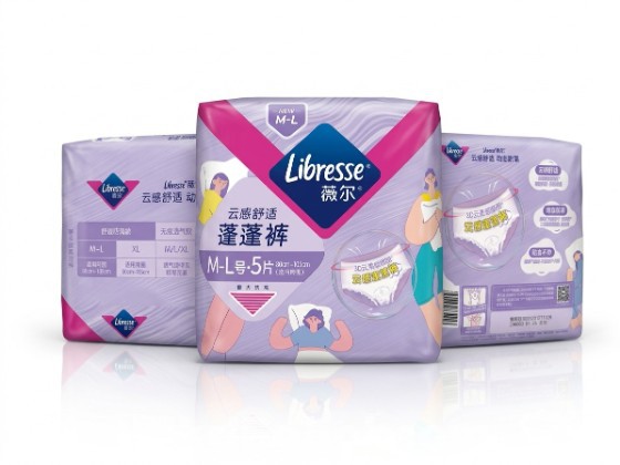 Libresse Disposable Menstrual Underwear M-l (5 Pieces)